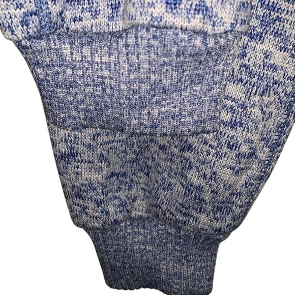 B.B. Jeans Womens Blue Knit Jogger Pants Size L Polyester Elastic Waistband Ribb - Picture 9 of 11